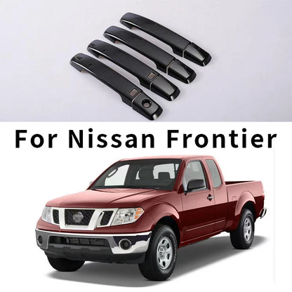 Glossy Black / 1 x Door Handle Cover for Nissan Frontier Crew Cab (2005–2024)