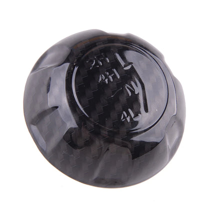 Carbon Fiber Gear Lever Shift Knob Cover for Jeep Wrangler JK (2011-2017)
