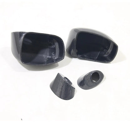Real Carbon Fiber Side Mirror Cover Housing Shell Kits for Nissan GTR R35