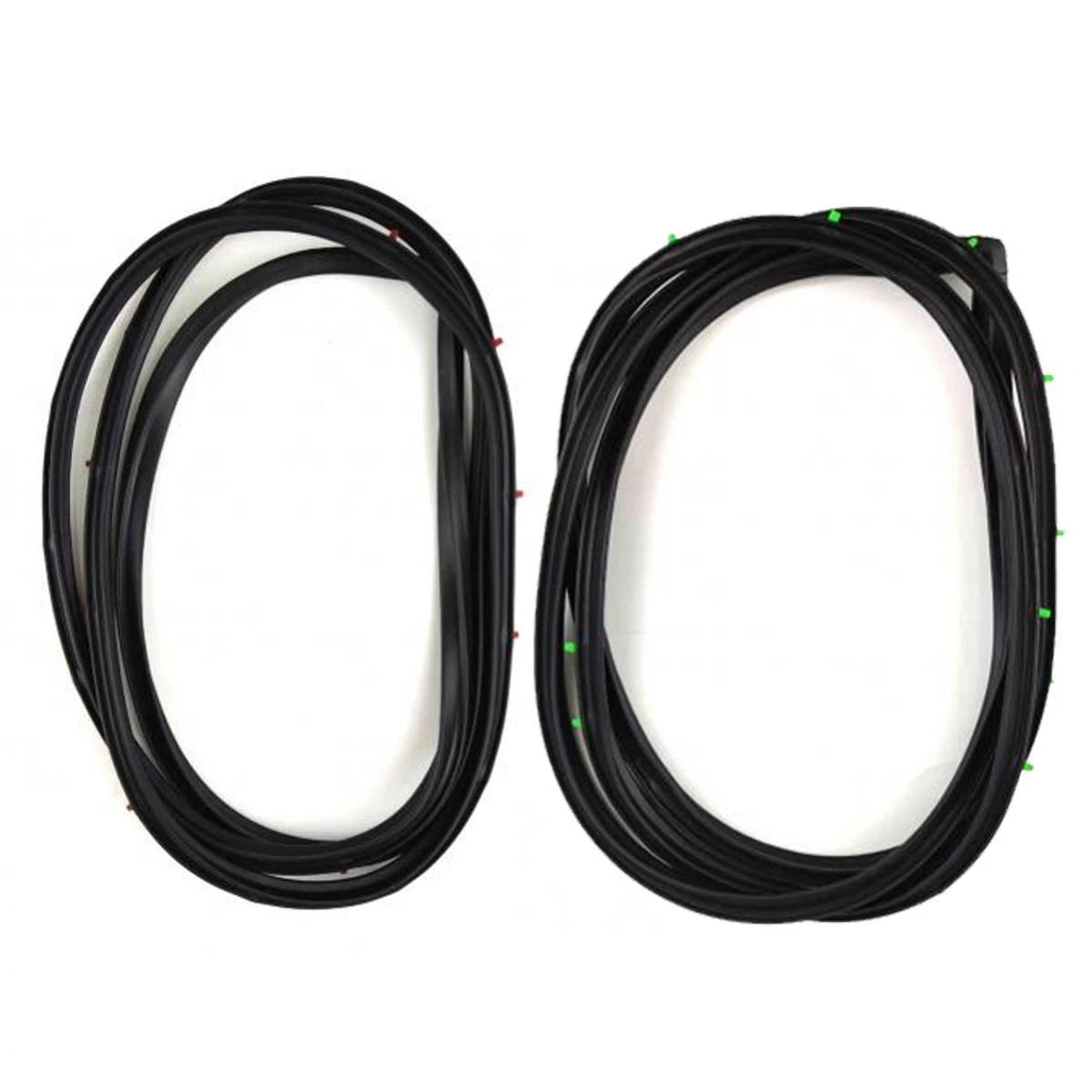 Door Rubber Weatherstrip Front LH+RH Fits Toyota KE15 KE17 2D Coupe 1968-70 D05
