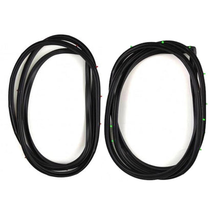 Door Rubber Weatherstrip Front LH+RH Fits Toyota KE15 KE17 2D Coupe 1968-70 D05