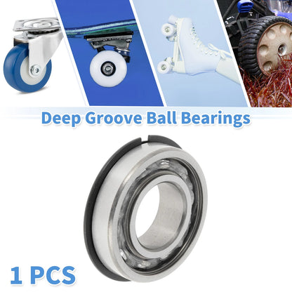 Deep Groove Ball Bearings 17x35x10mm 1 Pc for Scooter Skateboard Wheel