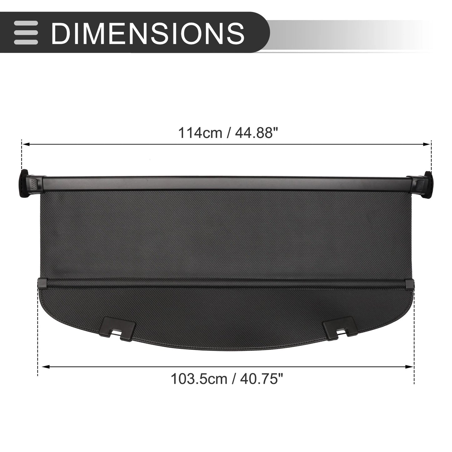 Retractable Cargo Cover for Mazda CX-5 Trunk Parcel Shelf (2013-2023)
