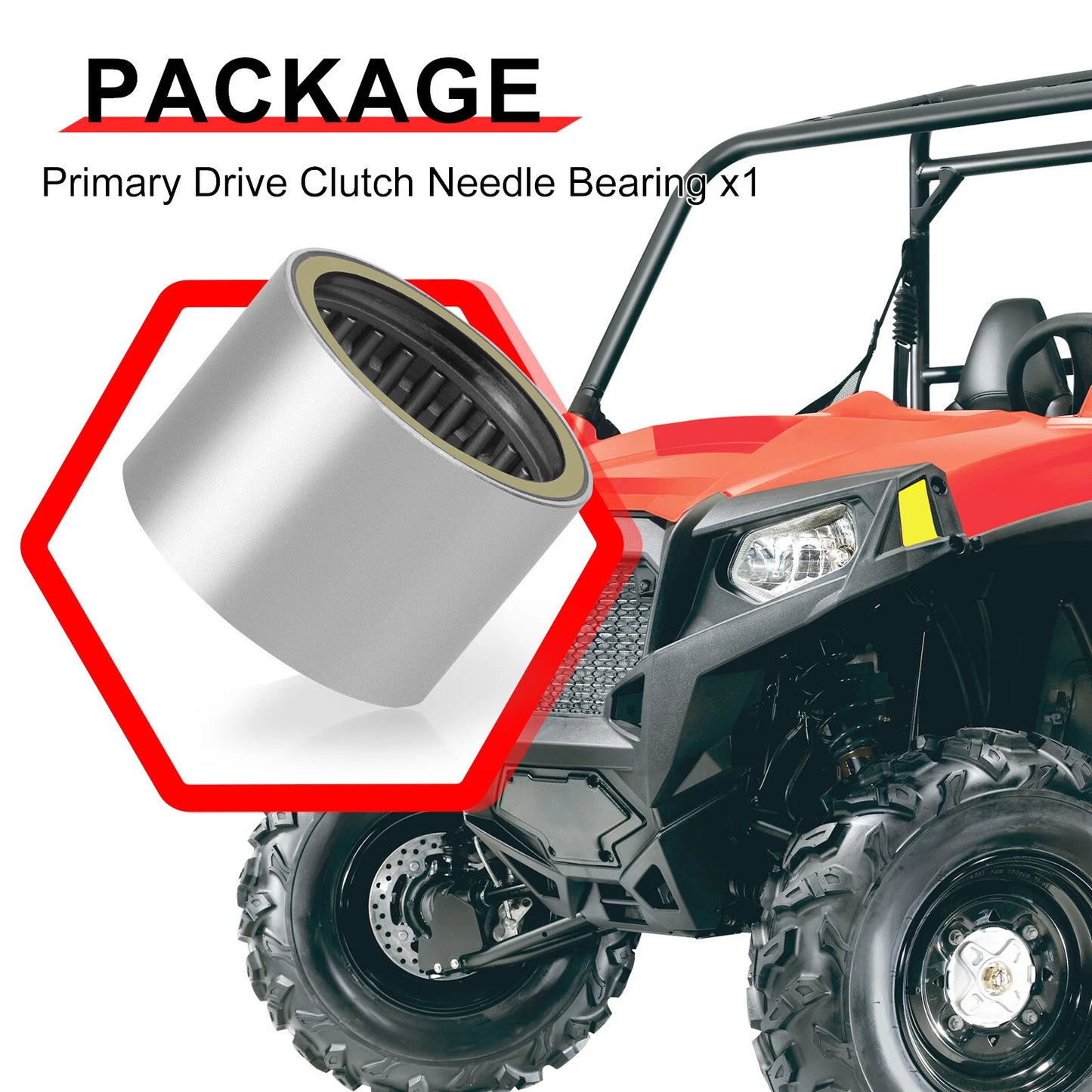 Primary Drive Clutch Needle Bearing for Polaris RZR 900/XP 4 900/1000