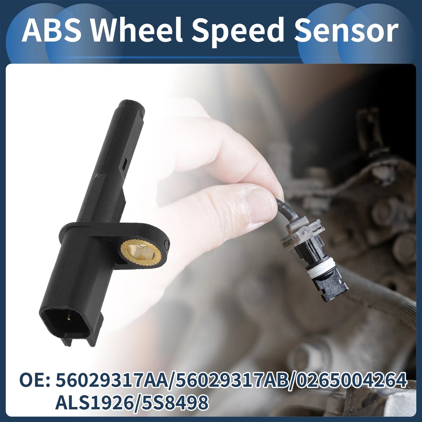 ABS Wheel Speed Sensor for Chrysler Aspen Rear (2007-2009)