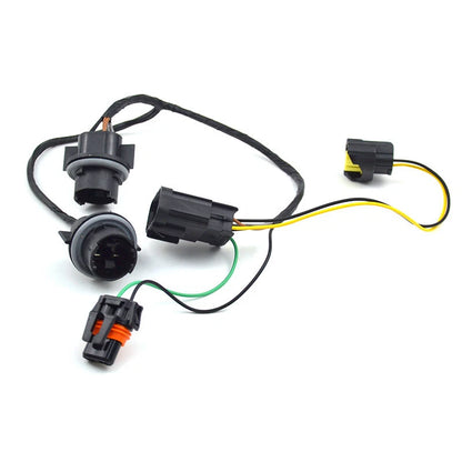 2 x Headlight Wiring Harness for Chevrolet Silverado 1500 HD (2007–2013)