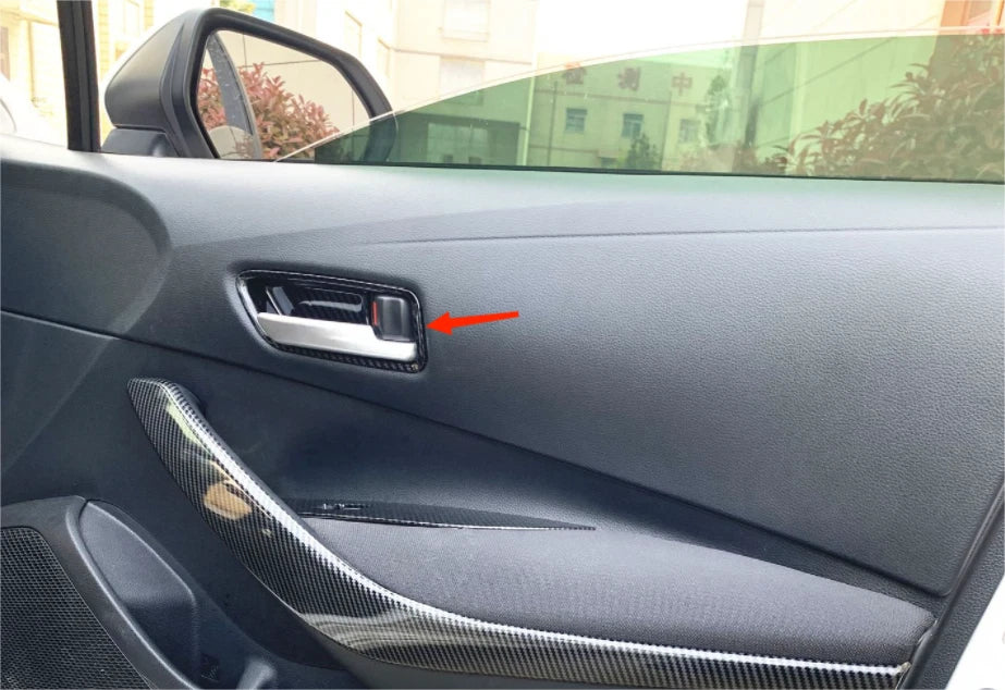 Inner Door Handle Bowl Lid Cover Trim for Toyota Corolla Cross (2020-2023)