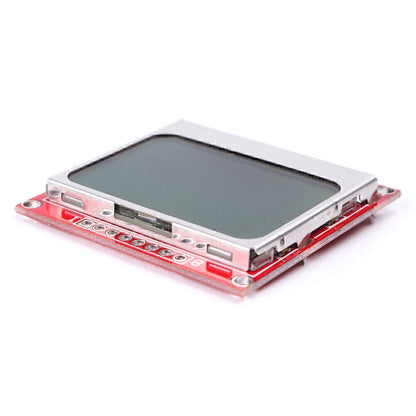 Nokia 5110 LCD Display Module 84x48 with White Backlight Adapter PCB UK
