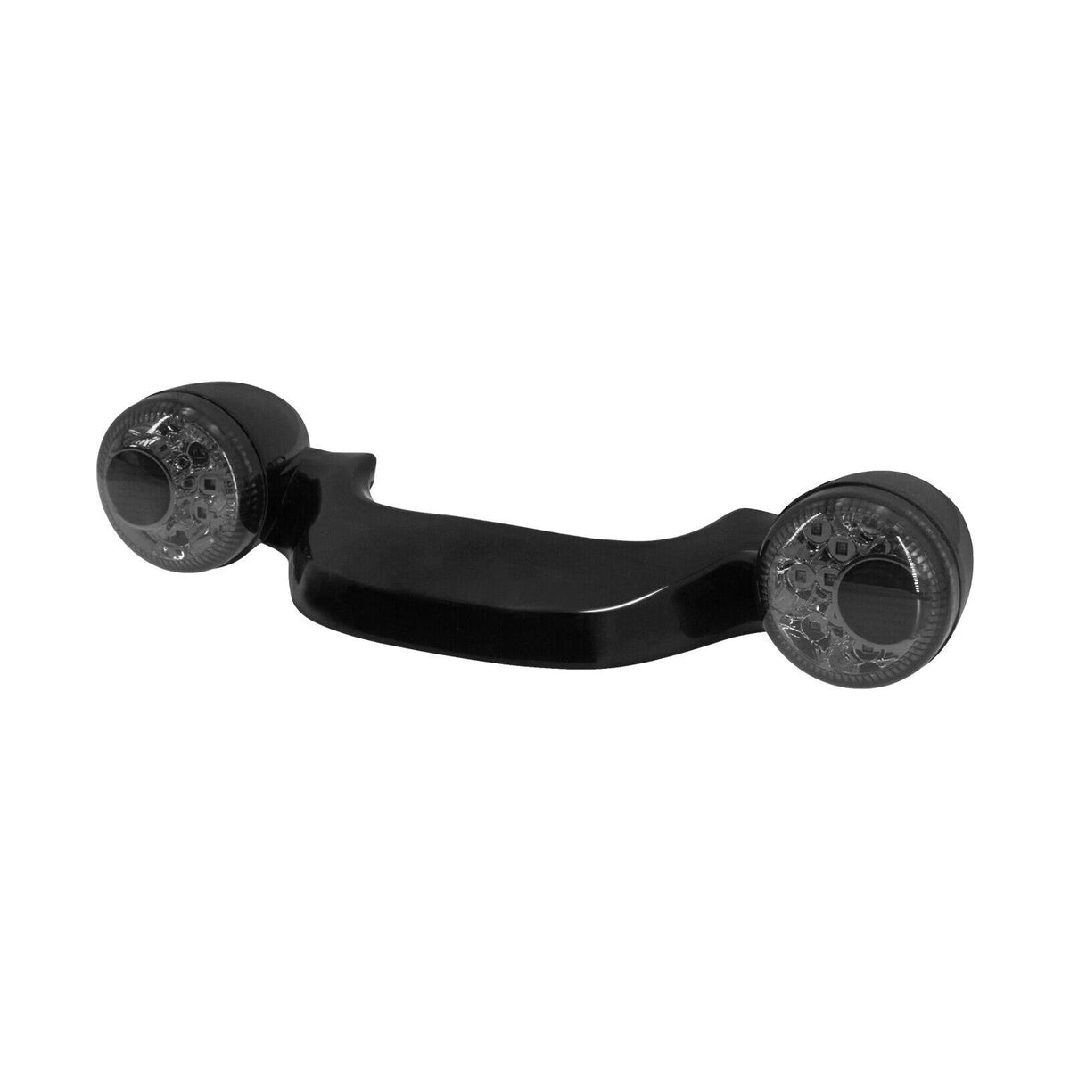 Gloss Black Rear Turn Signal Brake Light Bar for Harley Touring Glide (10-22)
