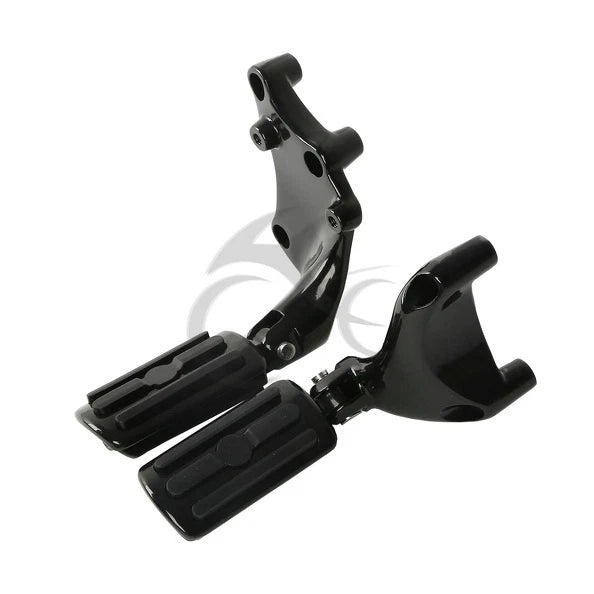 Black Rear Footpeg Mount Bracket for Harley Sportster (2014-2022)