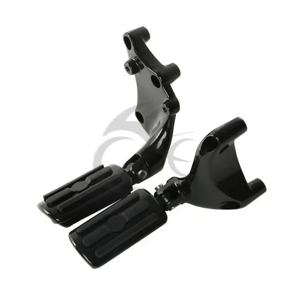 Black Rear Footpeg Mount Bracket for Harley Sportster (2014-2022)