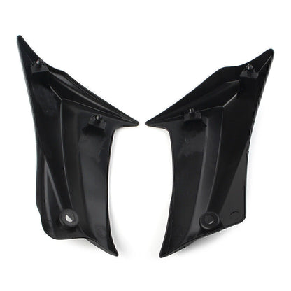 Black Air Duct Tube Covers for KAWASAKI Ninja ZX6R ZX636D/C (2005-2006)