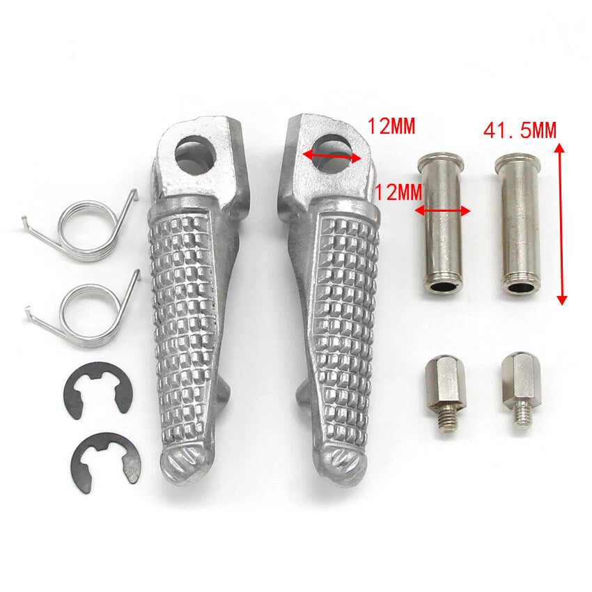 Footrest Pegs for Kawasaki Z750R Ninja ZX6R Z1000 ER6N (2007-2012)