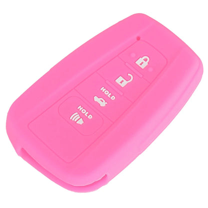 4 Button Key Cover Case for Toyota Corolla, Camry, Highlander, RAV4 (2010-2023)
