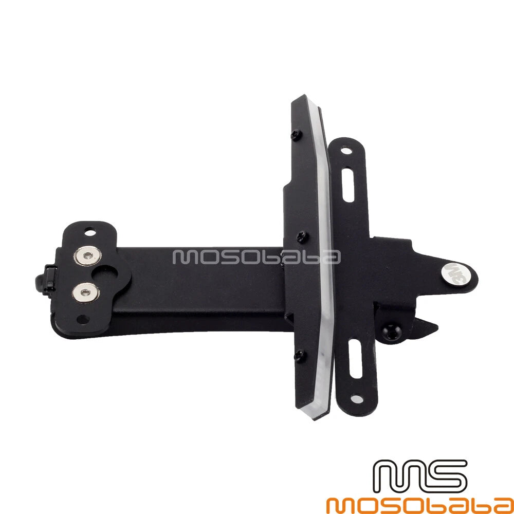 1X LED Brake Turn Signal License Plate Light Bracket for Harley Sportster S