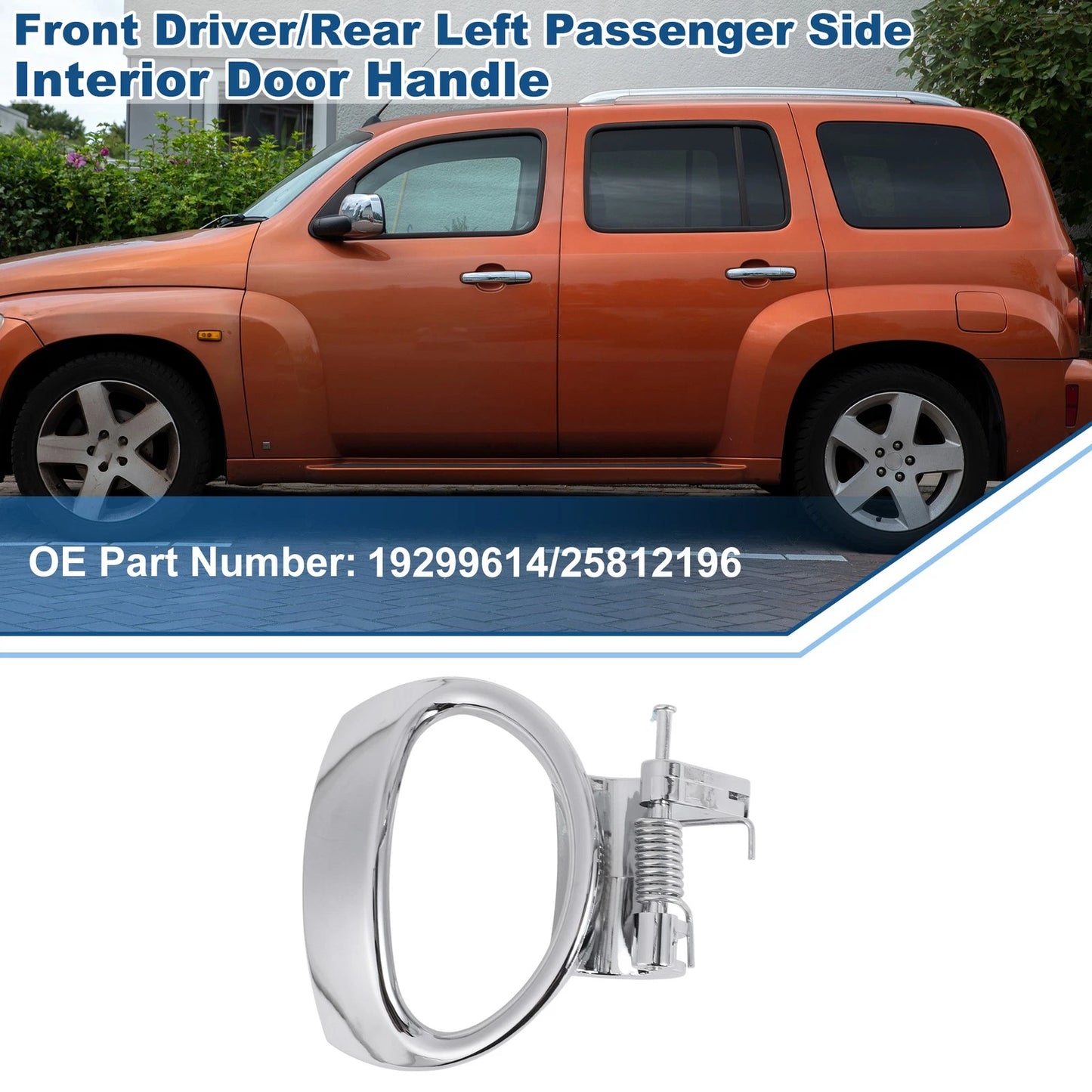 Front Passenger Side Interior Door Handle for Chevrolet HHR (2006-2011)