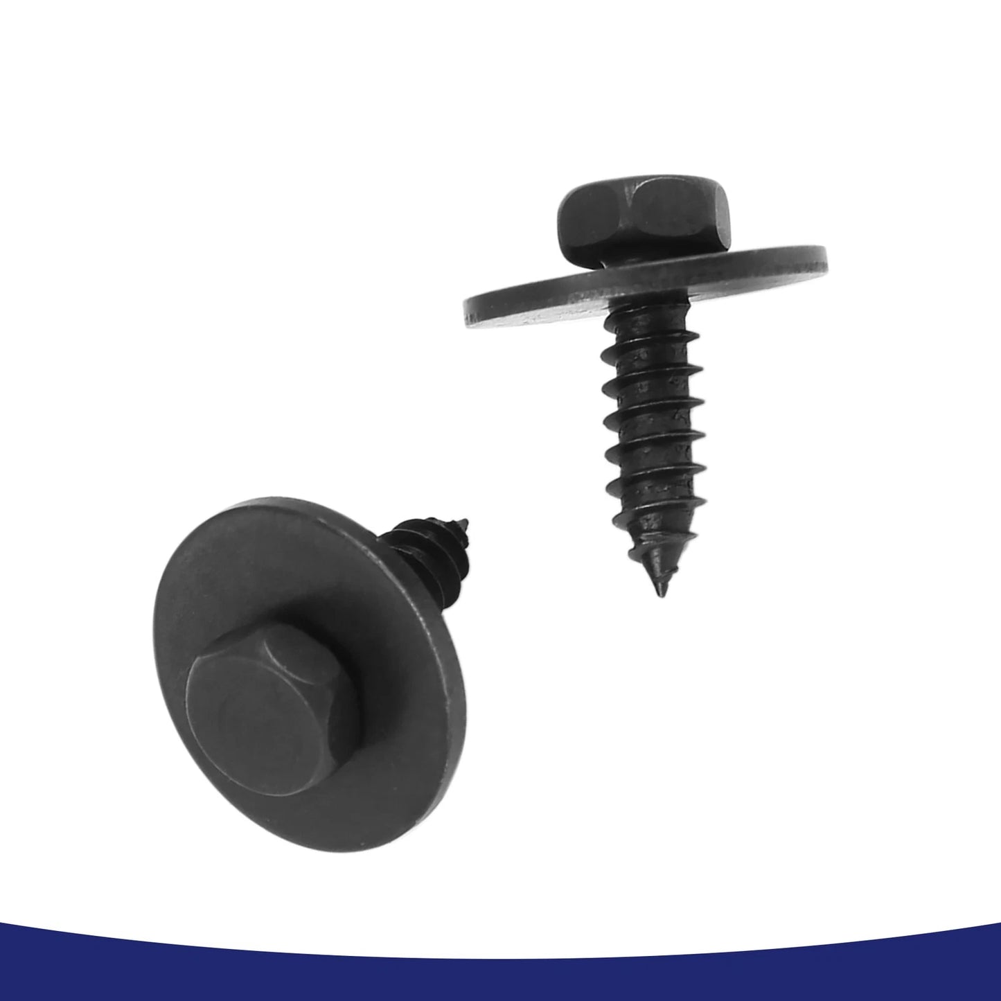Hex Head Metal Screws w/ Washer for BMW E46 E60 E90 (2000-2012) - 10 pcs