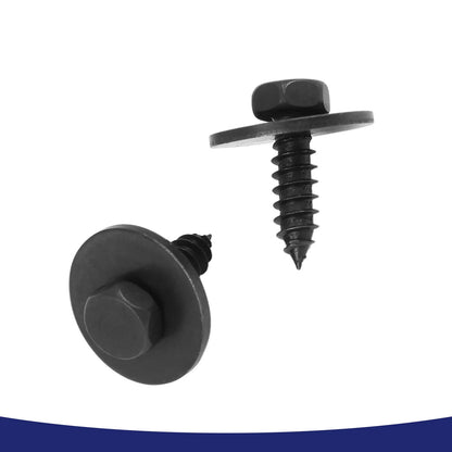 Hex Head Metal Screws w/ Washer for BMW E46 E60 E90 (2000-2012) - 10 pcs