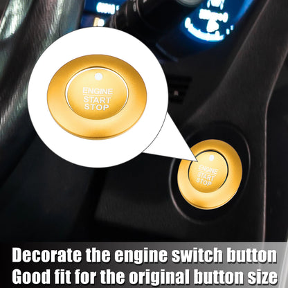 Aluminum Alloy Push to Start/Stop Button Cover for Ford Explorer (2020-2023)