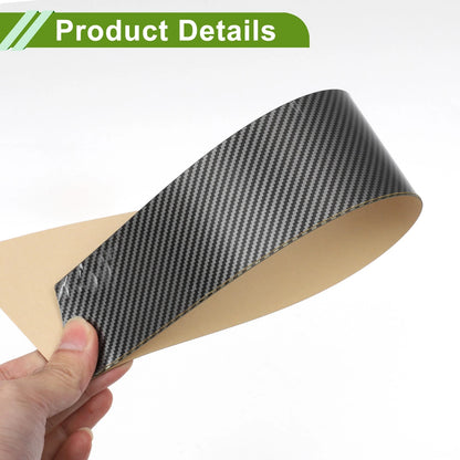 6 Pcs Door Pillar Window Trim for BMW 7-Series (2017-2022) Carbon Fiber Black