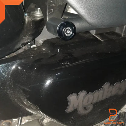Silver Side Frame CNC Aluminium Cap for Honda Monkey 125 Z125 (2018-2024)