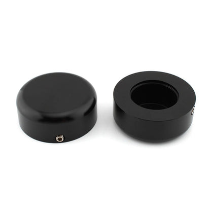Black Front Fork Cover Caps for Harley Sportster S 1250 RH1250 (2021-2023)