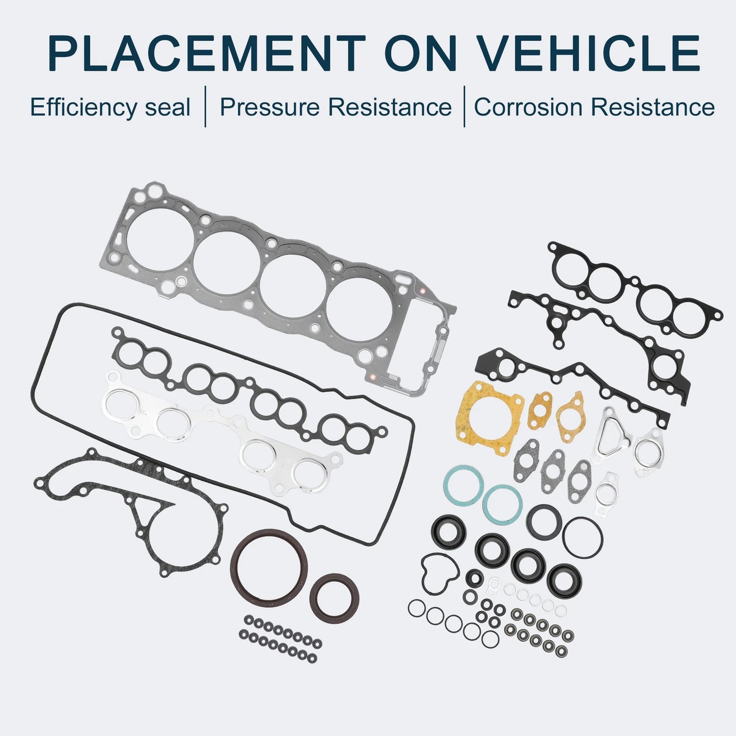 Cylinder Head Gasket Kit 1 Set for Toyota 3RZ