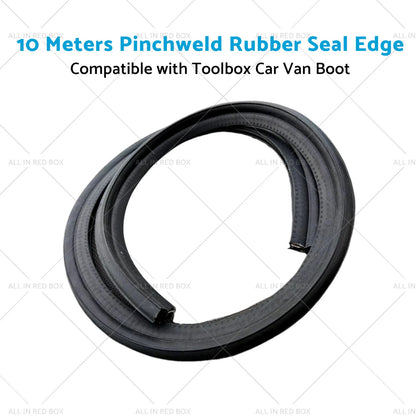 10m Pinchweld Rubber Seal Edge for Toolbox Car Van Boot Seal