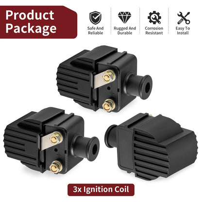 Ignition Coil x3 for Mercury Sport Jet 120HP 1994-1995