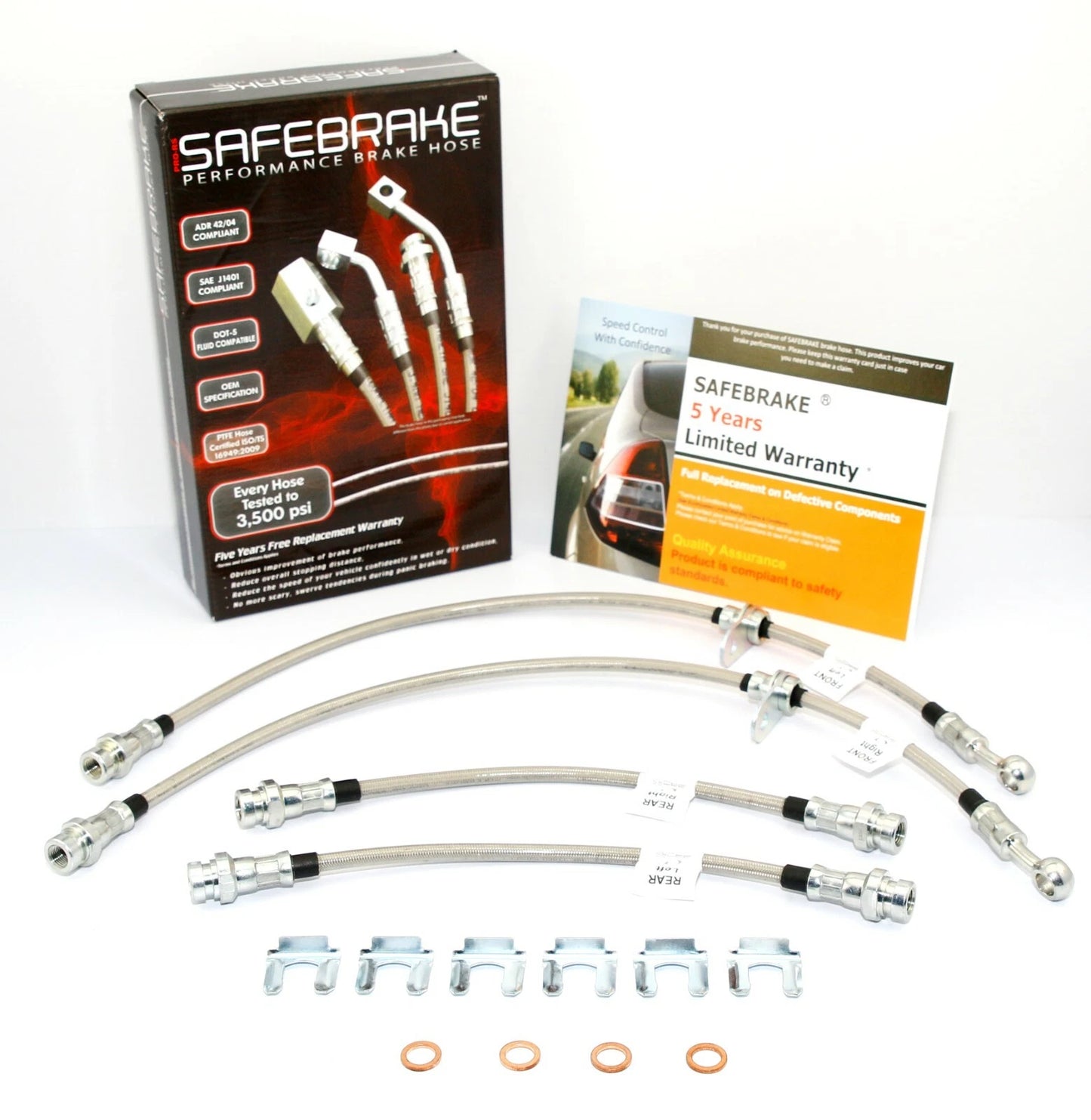 Brake Line Kit for Hyundai Excel/Accent EX3/Lantra J2 (1994-2000)