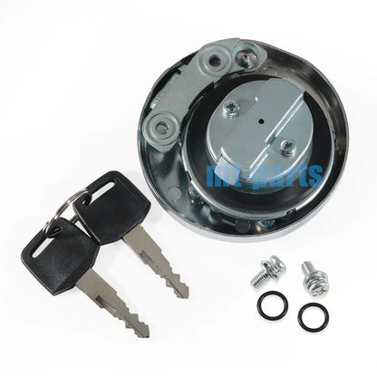 Fuel Gas Tank Cap Cover Keys for Kawasaki W800 Cafe (2019-2023)