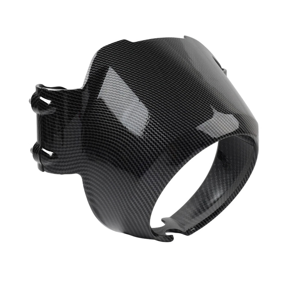 Windshield Headlight Bezel Upper Fairing Carbon Fibre for Indian Scout (2015-2023)