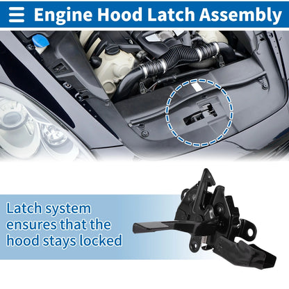 Bonnet Latch Assembly for Toyota Corolla (2014-2019) - 1 x Quality Replacement