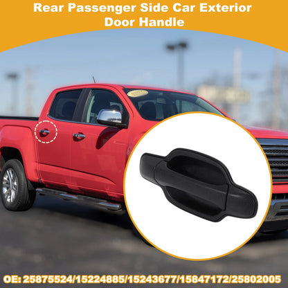 Rear Right Exterior Door Handle for GMC Canyon (2009 - 2012)