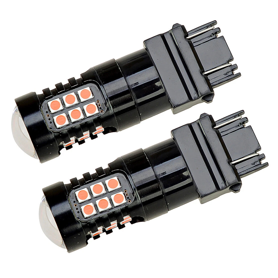 Amber LED Front Turn Signal Light Bulbs for Chevy Silverado 1500, Tahoe