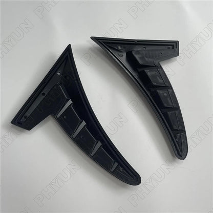 Glossy Black Car Side Wing Air Flow Fender Grill Intake Vent Trim Stickers