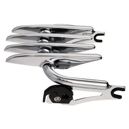 Detachable Backrest Sissy Bar Luggage Rack for Harley Touring (2014-2025)