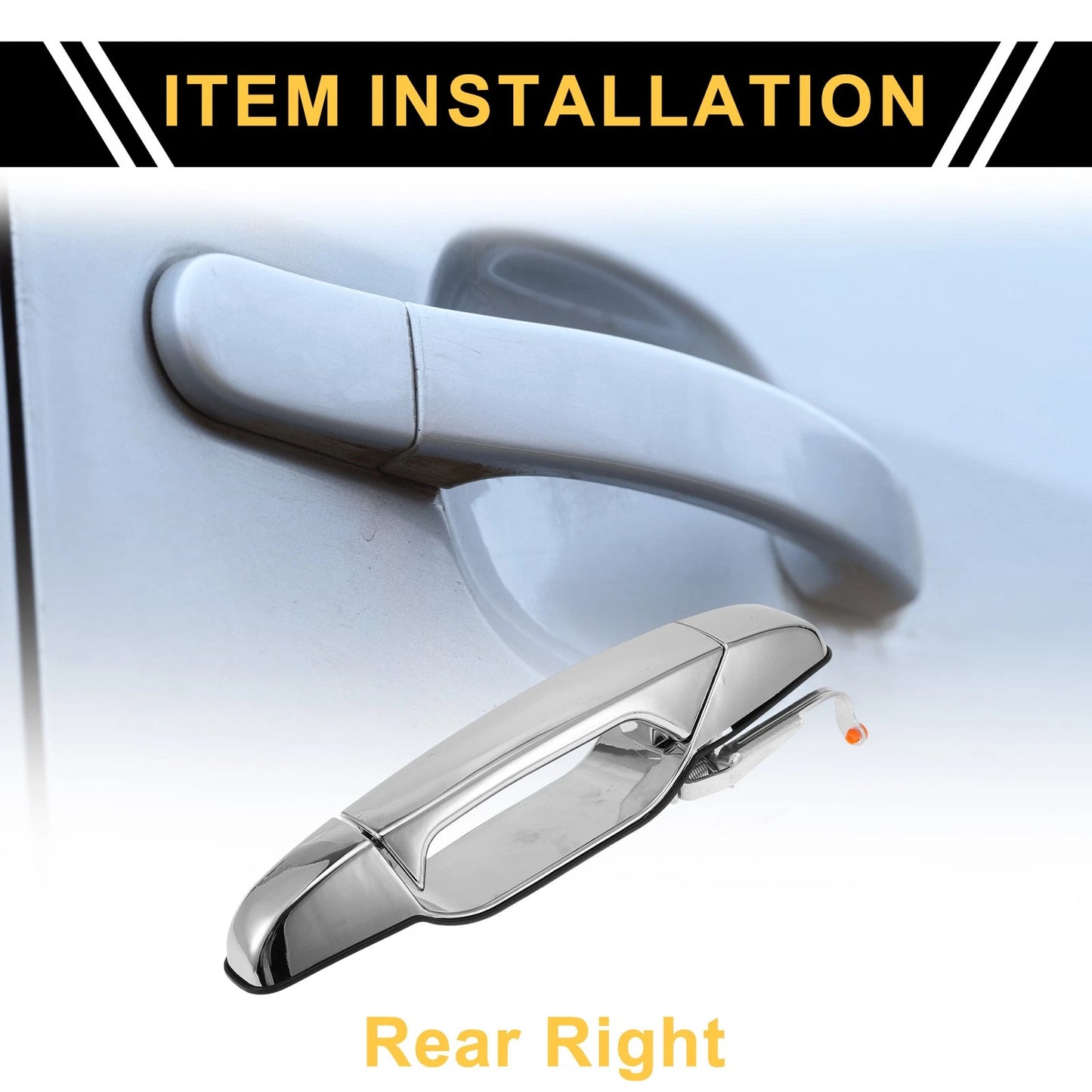 Rear Right Exterior Door Handle for Cadillac Escalade