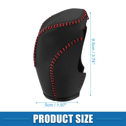 Gear Shift Lever Cover Trim for Subaru Crosstrek (2018-2023) Black Red