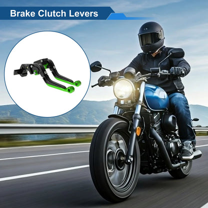 Levers / Adjustable Short Long / Brake Clutch Levers for Kawasaki ZX14R (2006-2017)