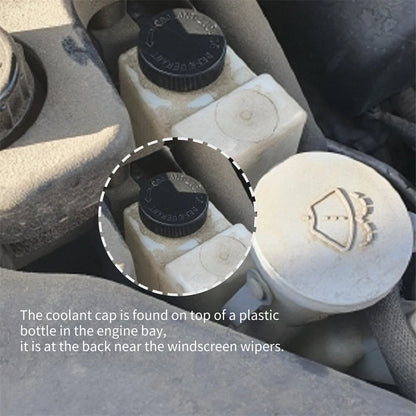 Coolant Overflow Reservoir Cap for Infiniti Nissan (2000-2006)