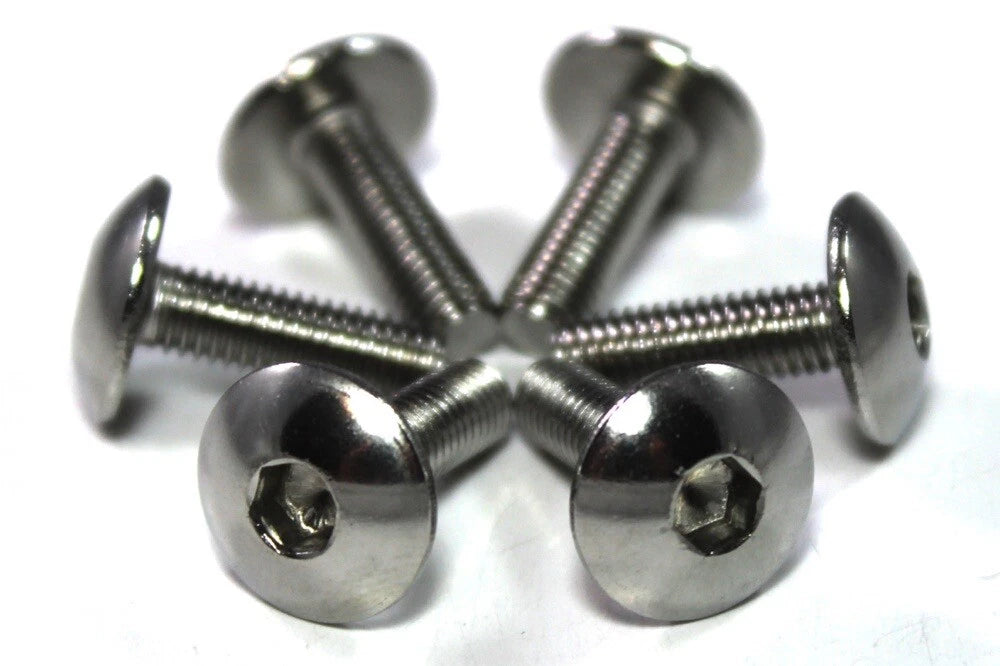 10x Boulons M5 x 16mm Tête de fourche for Triumph Daytona