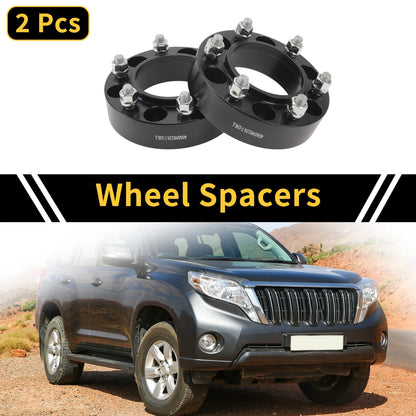 2 x 6x139.7mm Wheel Spacers 108mm/4.25" M12x1.5 for Toyota Land Cruiser (1990–1997)