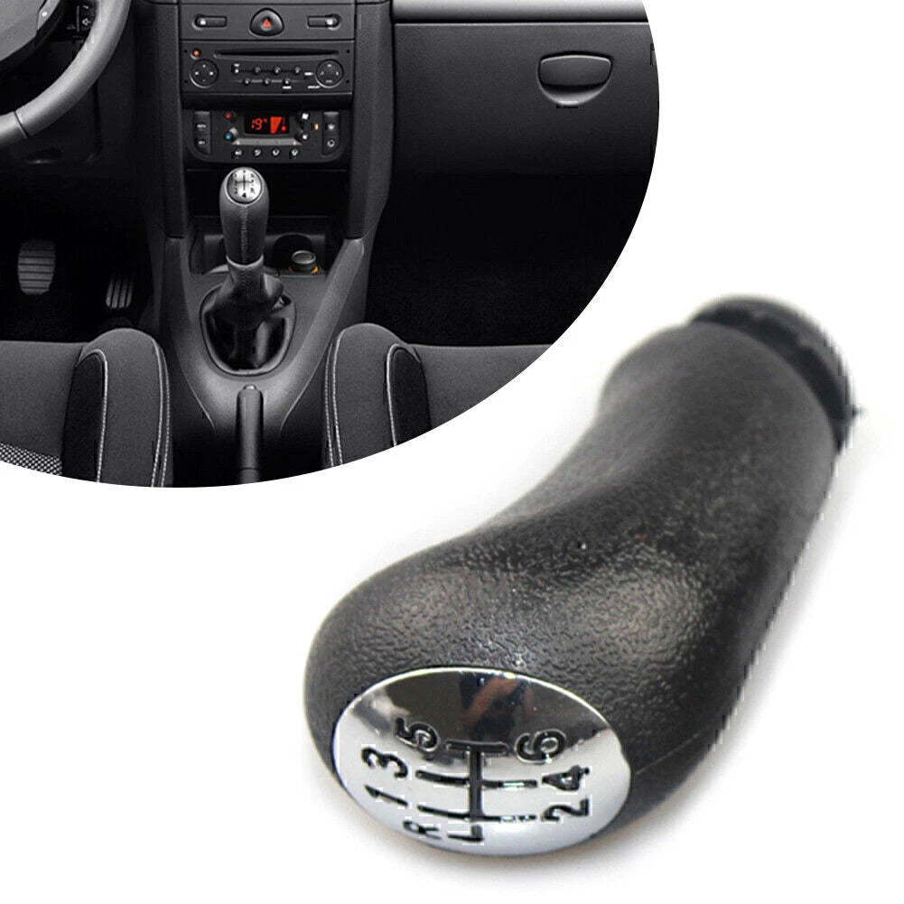 1x 6 Speed Car Shift Gear Knob for RENAULT CLIO MEGANE SCENIC (2005-2012)