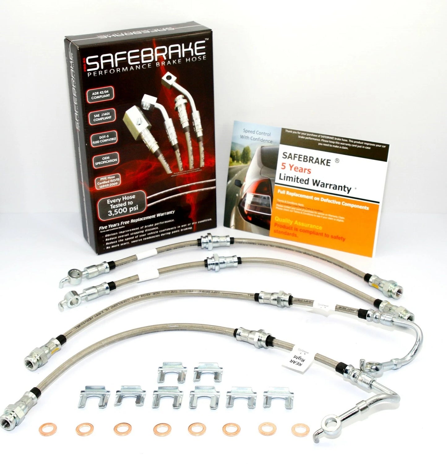 Brake Line Kit for Ford Laser KC, KE Turbo 4WD/2WD (1985-1990)