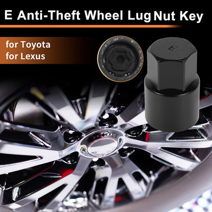 Wheel Lock Lug Nut Key Tool for Toyota Lexus