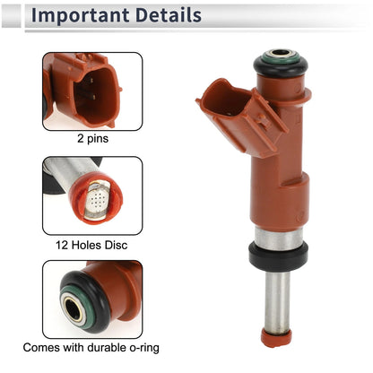 Fuel Injector Brown 1 Pc for Toyota Camry 3.5 (2007–2011)