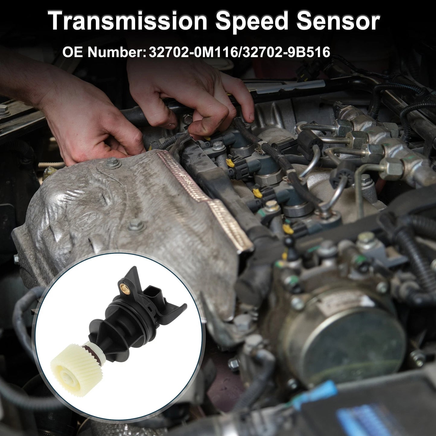 Transmission Speed Sensor for Nissan Sentra 1.6 (1995-1999)