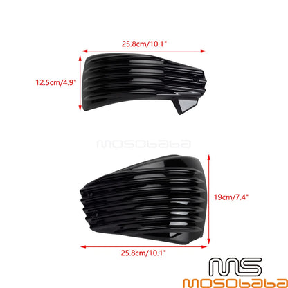 Battery Side Covers for Harley Softail Low Rider/S/ST Street Bob (2018-2023)