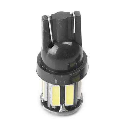 T10 7020 White LED 10SMD Dome Map Light Bulb for Car (Fits Various Models)